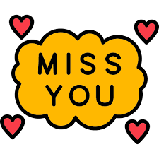 miss you stickers free social a