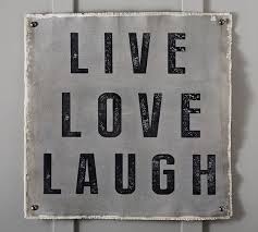 live laugh love canvas wall art