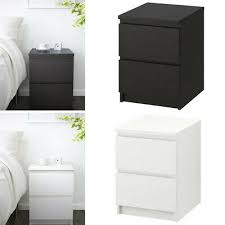 Ikea Malm Chest Of 2 Drawer Wood