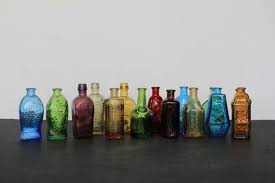 Vintage Miniature Glass Bottle Choose
