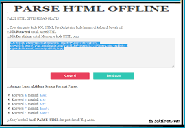 Ketika bekerja dengan html, anda menggunakan struktur kode yang sederhana (tag dan attribute) untuk mark up halaman website. Cara Menulis Kode Html Di Postingan Blog Parse Html Offline