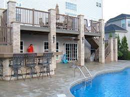 Pool And Deck Walkout Basement