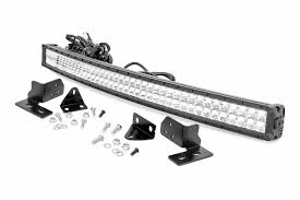Ford 40 Inch Curved Led Light Bar Bumper Kit Chrome Series W White Drl 11 16 F 250 Super Duty Jeephut Offroad