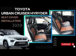 Toyota Urban Cruiser Hyryder Seat Cover