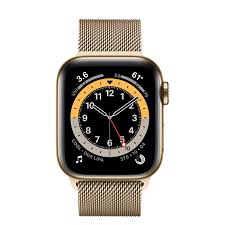Your price for this item is $ 499.00. Apple Watch Series 6 Gps Cellular 40mm Gold Stainless Steel Case With Gold Milanese Loop Apple