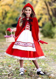 premium red riding hood costume for s