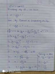 Completing Square 3x² 10x 2