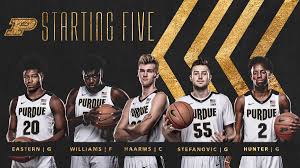 2020 season schedule, scores, stats, and highlights. Purdue Mens Basketball On Twitter The Purdue Starting F Twill C Matt Haarms G Neblessed 20 G Ebuckets2 G Sash Stefanovic 1st Game W This Lineup Https T Co F8bolretdb