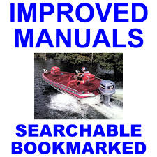 Evinrude Johnson Outboard 48hp 235hp Workshop Service Shop Repair Manual 1973 1990 Download