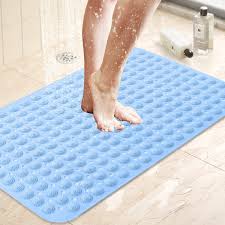 rubber 20cm anti slip shower mat for