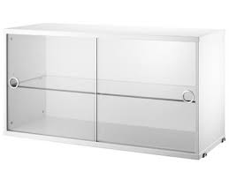 string system display cabinet with
