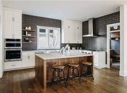 wood floors in the kitchen
