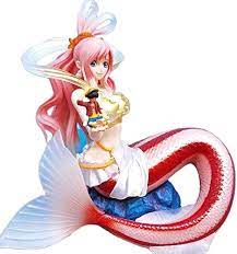 Amazon.com: One Piece Figure Mermaid Shirahoshi Hime Hand Hold Luffy Figure  Oversized Sculpture Decoration Toy Model Computer Desktop Ornament Height 9  inch : Everything Else
