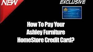 This rewards program is provided by boscov's department store, llc, its subsidaries and/or affiliates (boscov's) which is solely responsible for the program operation. How To Pay Your Ashley Furniture Homestore Credit Card Youtube