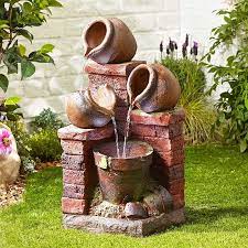 Brick And Bowl Spills Water Feature