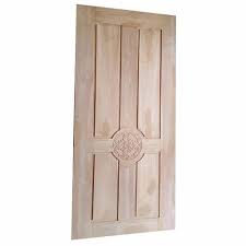exterior 82x38 inch modern wooden door