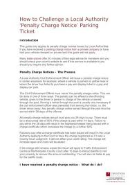 challenge a private parking charge notice
