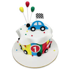 thf14 toy car birthday the cake