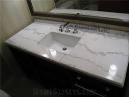 carrara white marble bathroom vanity