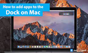 how to add apps to my mac dock peatix