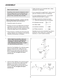 Assembly Weider Core 600 831 15715 0 User Manual Page 6 20