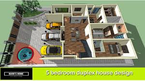 5 bedroom duplex house design 5 bhk