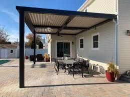 13 Ideas For Pergola With Metal Roof