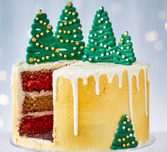 This christmas cake can be made up to a week before christmas. Christmas Cake Decorating Ideas Bbc Good Food