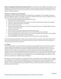 Resume CV Cover Letter  how to write a standout personal statement     SP ZOZ   ukowo