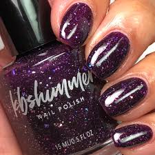 kbshimmer witch way jelly glitter nail