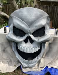 skull decoration for halloween