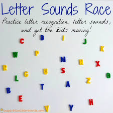 letter sounds race inspiration