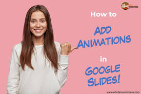 how to animate in google slides