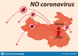 China Virus Spread Concept With Map Illustration. Corona Virus. Healthy.  Medicine. Coronavirus. Stock Vector - Illustration of disease, infection:  171336262