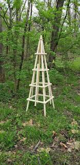 Garden Obelisk Trellis Wooden 7 5