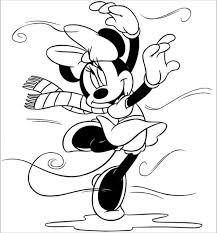 9 cute minnie mouse coloring pages