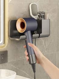 1pc Punch Free Wall Mounted Hair Dryer