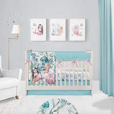 Baby Bedding Mermaids Crib Set