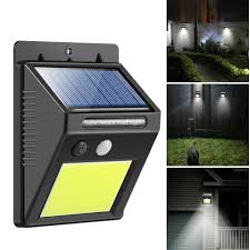 1pc 48 Led Outdoor Solar Rechargeable Pir Motion Light Sensor Fence Ip65 Waterproof Garden Security Night Wall Porch Lamp Led Night Lights Aliexpress