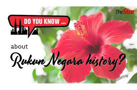 The rukunegara or rukun negara (malay for national principles) is the malaysian declaration of national philosophy instituted by royal proclamation on merdeka day, 1970, in reaction to a serious race riot known as the 13 may incident. Do You Know About Rukun Negara History The Star