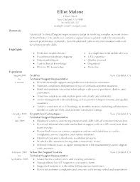 Technical Support Resume Samples This Is It Specialist Customer