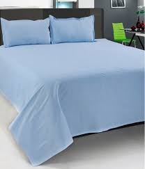 cotton plain bed sheets single rs 310