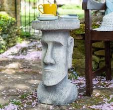 Easter Island Head Planter Stands