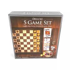 Take up the challenge and go through all 4 levels! Merchant Ambassador Craftsman Natural Wood Veneer Deluxe 5 Game Set Chess Checkers Backgammon Dominoes Cribbage Lazada Ph