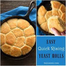 quick rise easy yeast rolls easy