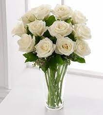 white roses