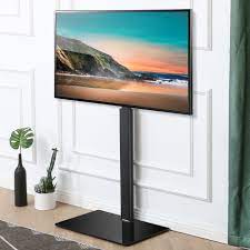 fitueyes floor tv stand mount with