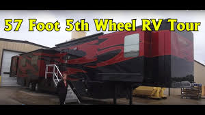 57 foot custom 5th wheel rv coach