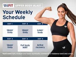 6 week upper body workout program