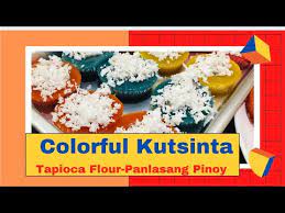 colorful kutsinta using tapioca flour